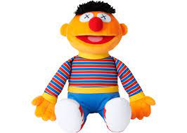 Sesame street face head, bundle svg, sesame street, layered elmo cookie monster kermit abby cadabby, rosita, big bird @kaws on instagram: Kaws Sesame Street Uniqlo Ernie Plush Toy Orange Fw18