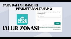 Pendaftaran tahap i ppdb jatim 2021. Cara Pendaftaran Mandiri Tahap 2 Untuk Jalur Zonasi Masuk Sma Negeri Di Ppdb Jabar 2020 Youtube