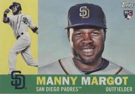 2017 TOPPS SERIES 2 #401 MANNY MARGOT SHORT PRINT SP VARIATION PADRES  ROOKIE