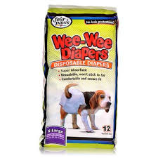 Wee Wee Disposable Diapers 12 Ct