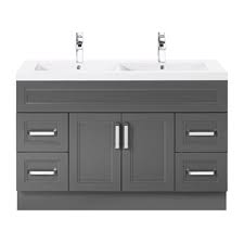 Welcome to trade winds imports, your preferred choice for the best 48 inch bathroom vanities on the web!. Cutler Kitchen Bath Urban Collection Bathroom Vanity Double Sink 48 Gray Urbsd48dbt Rona