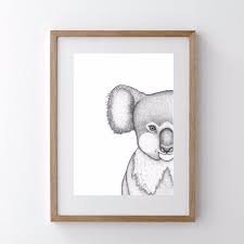 A dog named bear has been helping to save injured koalas following devastating bushfires as bushfires rage on across australia, some volunteers rescued koala bears and put them in their cars to shelter them from the fires. Kerry The Koala Art Print