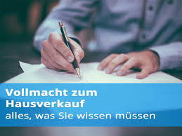 Haus und grund mietkaufvertrag muster. Vollmacht Zum Hausverkauf Alles Was Sie Wissen Mussen