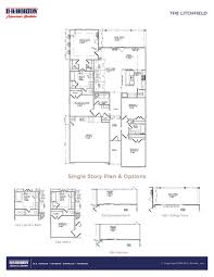 Two story modular floor plans. Litchfield Plan At Hammock Cove In Pawleys Island Sc By D R Horton