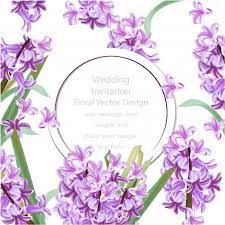 ❤ get the best wedding flower background on wallpaperset. Free Vector Purple Flowers Background