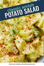 Classic Amish Potato Salad Recipe In 2020 Potatoe Salad Recipe Amish Potato Salads Recipes