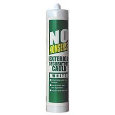 If you need the best caulk for exterior windows and doors that will keep the moisture from getting in, this one will do. No Nonsense Exterior Decorators Caulk White 310ml Decorators Caulk Screwfix Com