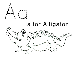 Welcome To Letter A A Is For Alligator All Images Are Clickable And Should Open Up For Activity Sheets For Kids Learning English For Kids Name Coloring Pages