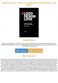 Read Book Logo Design Love A Guide To Creating Iconic Brand Identities 2nd Edition Full Books