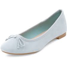 New Look Light Blue Suedette Ballet Pumps Ballet Pumps Blue Ballet Flats Ballerina Pumps