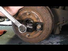 It may help to wiggle it a bit as you pull. How To Remove A Seized On Drum Brake Youtube