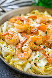 Shrimp Alfredo Pasta With Creamy Fettuccine And Sauteed Shrimp Shrimp Alfredo Pasta Seafood Recipes Shrimp Fettuccine