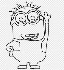 Minion is a character based on the animation movie called 'despicable me'. Bob The Minion Evil Minion Minions Coloring Book Drawing Angle White Png Pngegg
