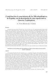 PDF) Contribución al conocimiento de los Microlepidoptera de ...