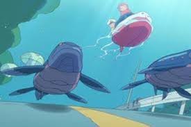 Ponyo on the cliff by the sea. The Anime Director The Fantasy Girl And The Very Real Tsunami The Asia Pacific Journal Japan Focus