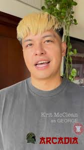 Krit McClean is GEORGE ⚔️ , Achilles in Arcadia, August 9