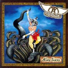 Aerosmith Falling In Love Is Hard On The Knees Lyrics Aerosmith S Nine Lives Cover Art Album Cover Art Cover Art Album Covers
