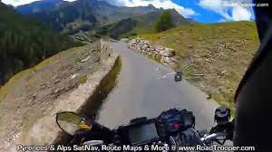 Pin By Roadtrooper On Alpine Motorbike Vids Route Map Alps Tours