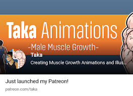 Taka | Creating Muscle Growth Animations and Illustrations | Patreon