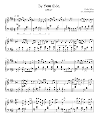 Many of the songs are characterized by various snippets of sound effects. By Your Side Omori Sheet Music For Piano Solo Musescore Com