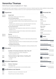Resume examples see perfect resume chef resume examples better than 9 out of 10 other resumes. Chef Resume Examples Template Essential Skills