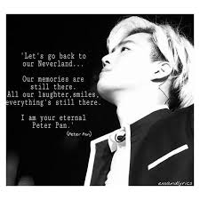 Peter Pan Lyrics Exo Songs Kpop Quotes Lyrics