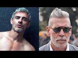 The slicked back hairstyles, the backcombed hairstyles, the wavy hairstyles, the messy hairstyles, the shaggy hairstyles, those hairstyles will keep you look younger even when your hair is grey. 15 Glorious Shortne Hairstyles For Men Over 40 Haircuts With Grey Hair Models 2018 Youtube