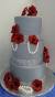 Rustic Red And Grey Wedding