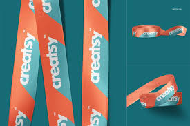 Ribbon Mockup Set Business Icons Design Graphics Design Ideas Colorful Backgrounds