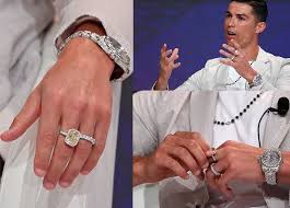Maybe you would like to learn more about one of these? Cristiano Ronaldo Wears 630k Of Jewellery On One Hand Including Rolex S Most Expensive Diamond Encrusted Watch Photos
