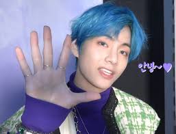 See more ideas about green hair, mint green hair, hair. 348 Images About Taehyung Blue Mint Hair On We Heart It See More About Bts Taehyung And V