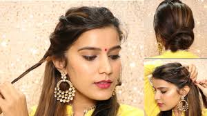 3 Easy Hairstyles For Wedding Hair Tips Kurti Blouse