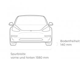 tesla model 3 technische daten details reichweite preis