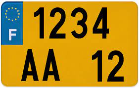 Si la remorque possède une charge autorisée inférieure à 500 kg, il faut l'équiper. Plaque D Immatriculation Remorque Homologuee 520 110 Plexiglass