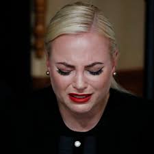 Meghan's white knit puff sleeve sweater on the view. Meghan Mccain Leaving The View New Report Claims Exhausted And Defeated Co Host Considering Exit