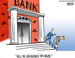 Image result for BANK CARTOON