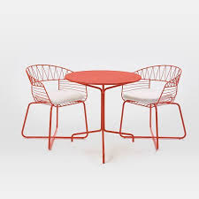 Soleil Metal Outdoor Bistro Dining Set Table 2 Chairs Patio Furnishings Bistro Table Outdoor Used Outdoor Furniture