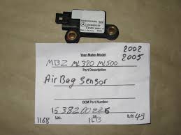 This Air Bag Sensor Srs Is For Mercedes Benz Mercedes Benz Ml320 Mercedes Benz Ml350 Mercedes Benz Ml430 Mer Used Car Parts Air Bag Mercedes Benz Ml350