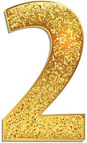 Number Two Gold Shining Png Clip Art Image Gallery Yopriceville High Quality Images And Transparent Png Free Art Images Clip Art Printable Banner Letters