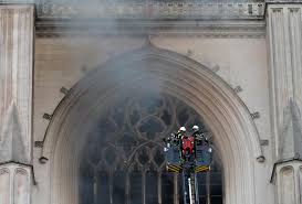 The cathedral's large pipe organ was completely destroyed. Fire Destroys Organ Shatters Stained Glass At Nantes Cathedral In France Reuters