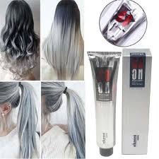 The brand claims that the ingredients used in their hair colors are of the highest quality. Fashion Gray Hair Color Wax Hair Gream Unisex Smoky Gray Punk Style Light Grey Silver Permanent Hair Dye Color Paint Wax Hair Color Aliexpress