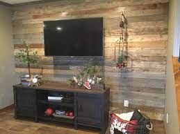 Barn Wood Accent Tv Wall Barn Wood Tv Wall Interior Design