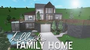 Bloxburg Hillside House Google Search Hillside House House Blueprints Building A House