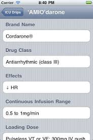 Icu Critical Care Drips Drugs Mobile App