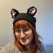 Feito sob encomenda Clipe de brincar de gatinho em orelhas de gato com  pentagrama fantasia de cosplay neko lolita acessórios de equipamento de  brincar de gatinho preto e rosa