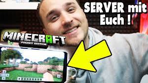 Should you want to start the server with its graphical user interface you can leave out the nogui part. Minecraft Pe Server Ich Spiele Zusammen Mit Euch Youtube