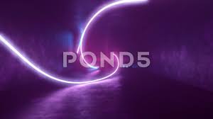 4k 3d Render Looped Animation Tunnel Abstract Seamless Background Fluorescent Stock Footage Ad Tunnel Abstract An Seamless Background Rendering Animation
