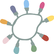 Download Picture Transparent Stock Clipart Christmas Lights Sunflower Outline Png Clipart Full Size Png Image Pngkit