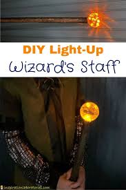 Diy Light Up Wizard S Staff Inspiration Laboratories In 2020 Wizard Staff Diy Lighting Witch Diy