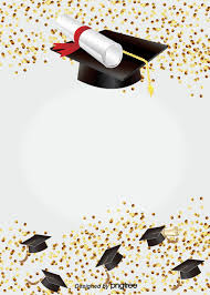 Graduation Cap Golden Sequins Happy Background Sequins Bachelor Cap Happy Background Image For Free Download
